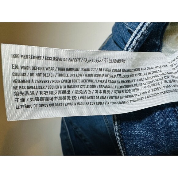 Abercrombie & Fitch Jeans Harper Low Rise Ankle Distressed Women’s 29/8 SHORT - Picture 7 of 11